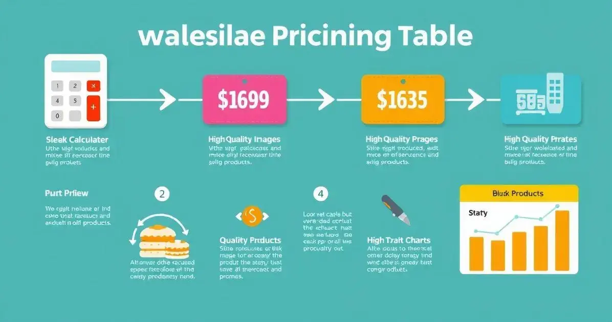 Como criar uma tabela de preços para atacado